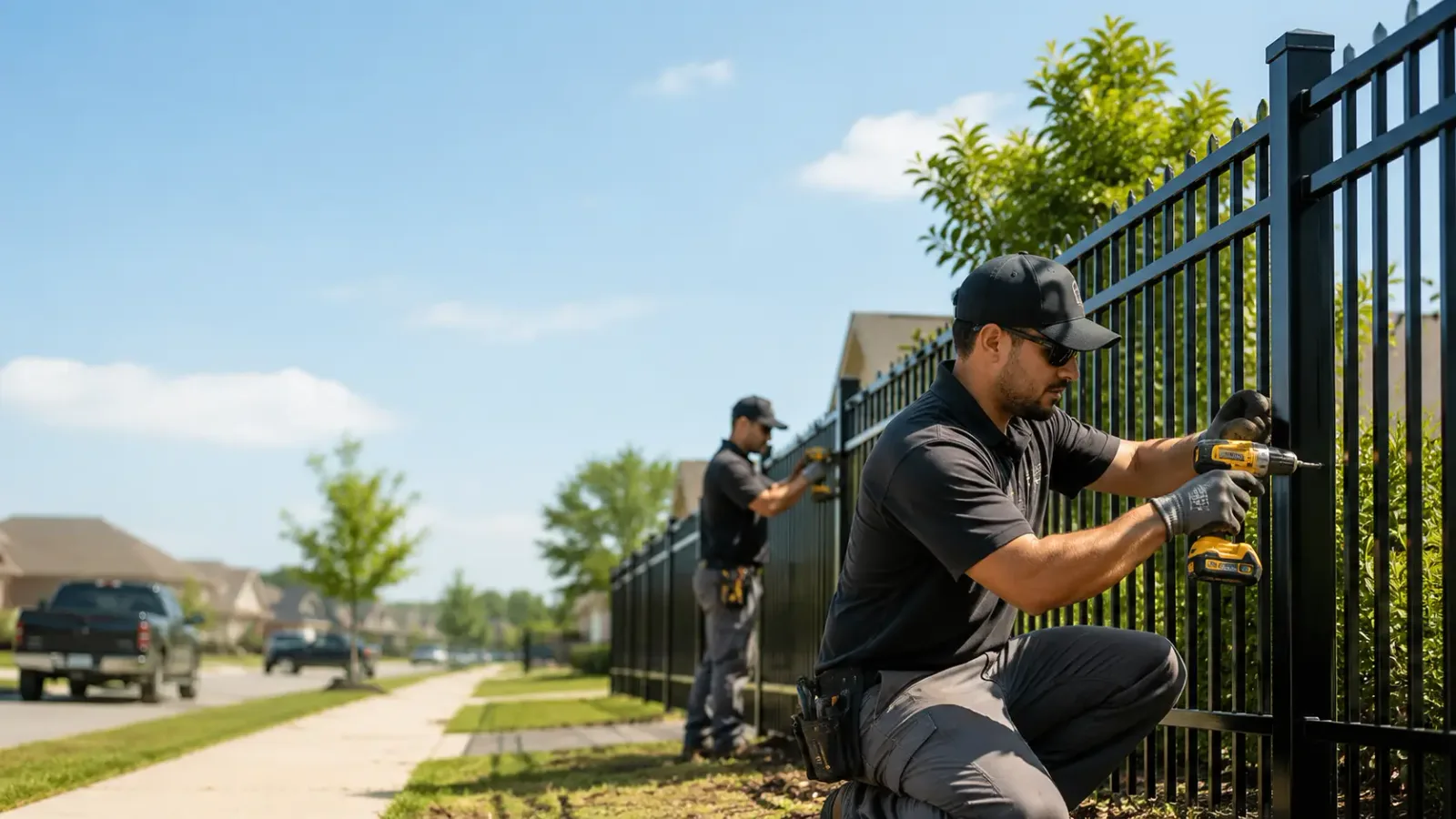 Metal Fence Installation in Folsom, PA